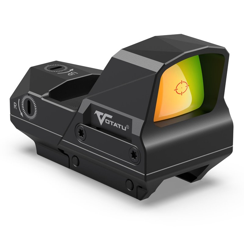 VOTATU RMD502-ER Red Dot Sight Shake Awake Reflex Sight 2 MOA Dot 68 MOA Circle 1x30mm Red Dot Scope with Picatinny Mount