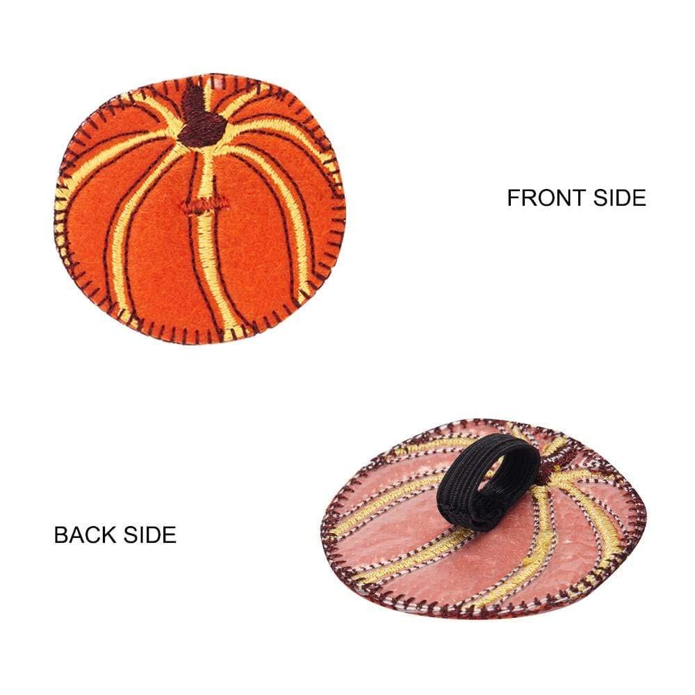 Blueberry Pet 8 Patterns Thanksgiving Fall Harvest Festival Pumpkin Designer Adjustable Dog Collar with Decoration, Large, Neck 18"-26"