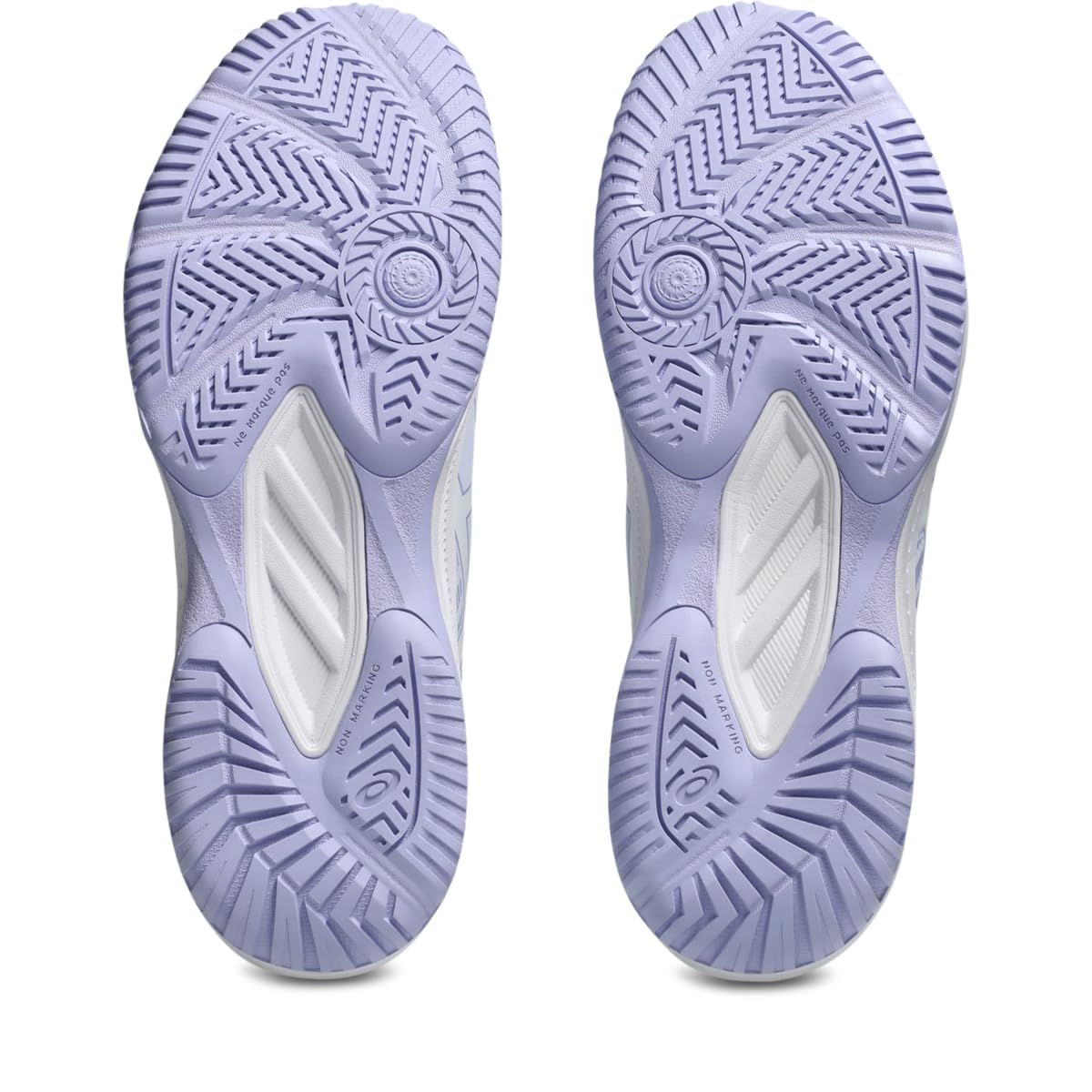 ASICS Women's Upcourt 6 Volleyball Shoes, 10.5, Blue Fade/White