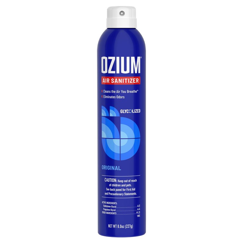 Ozium 8 Oz. Air Sanitizer & Odor Eliminator for Homes, Cars, Offices and More, Original Scent, Pack of 1