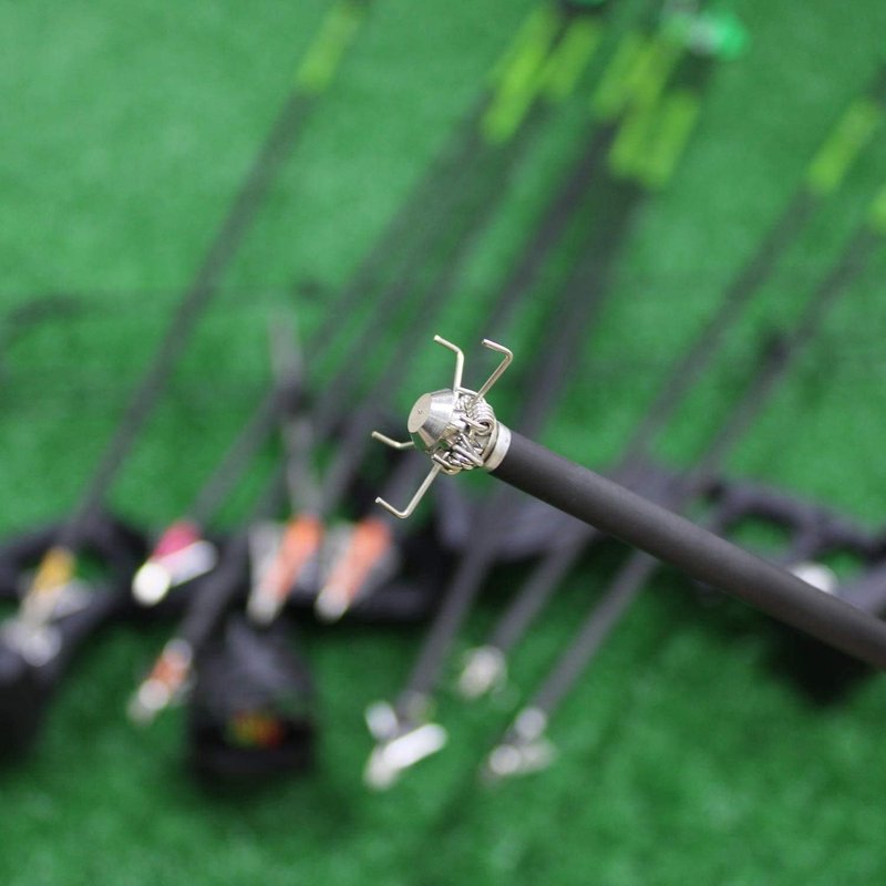 Small Game Broadheads - 100/125 Grain Judo Points | 12-Pack Screw-In Arrow Tips