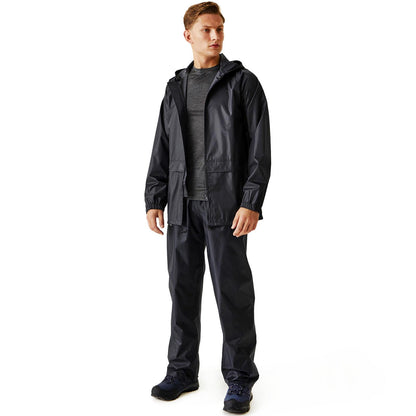 Regatta Mens Stormbreak Jacket Waterproof Shell with Hood, Taped Seams & Windprood - Perfect for Outdoors, Walking, Hiking & Camping