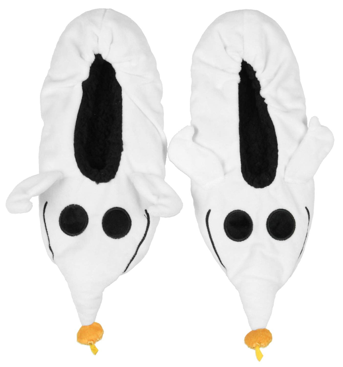 The Nightmare Before Christmas Zero Dog Character Slipper Socks with No-Slip Sole For Women Men (Medium)