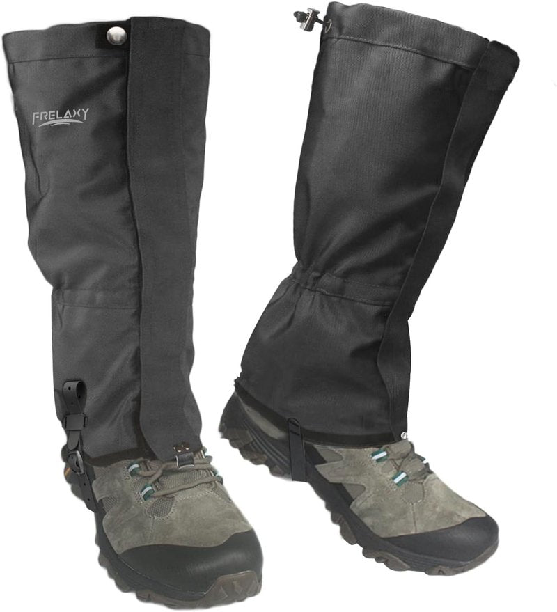 Frelaxy Ultra High-Performance Hunting Leg Gaiters - 100% Waterproof with Adjustable Rubber Foot Strap | Perfect for Hiking & Snow