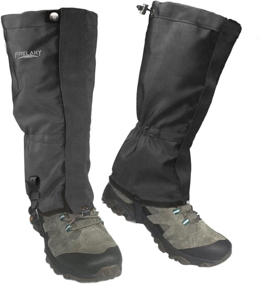 Frelaxy Ultra High-Performance Hunting Leg Gaiters - 100% Waterproof with Adjustable Rubber Foot Strap | Perfect for Hiking & Snow