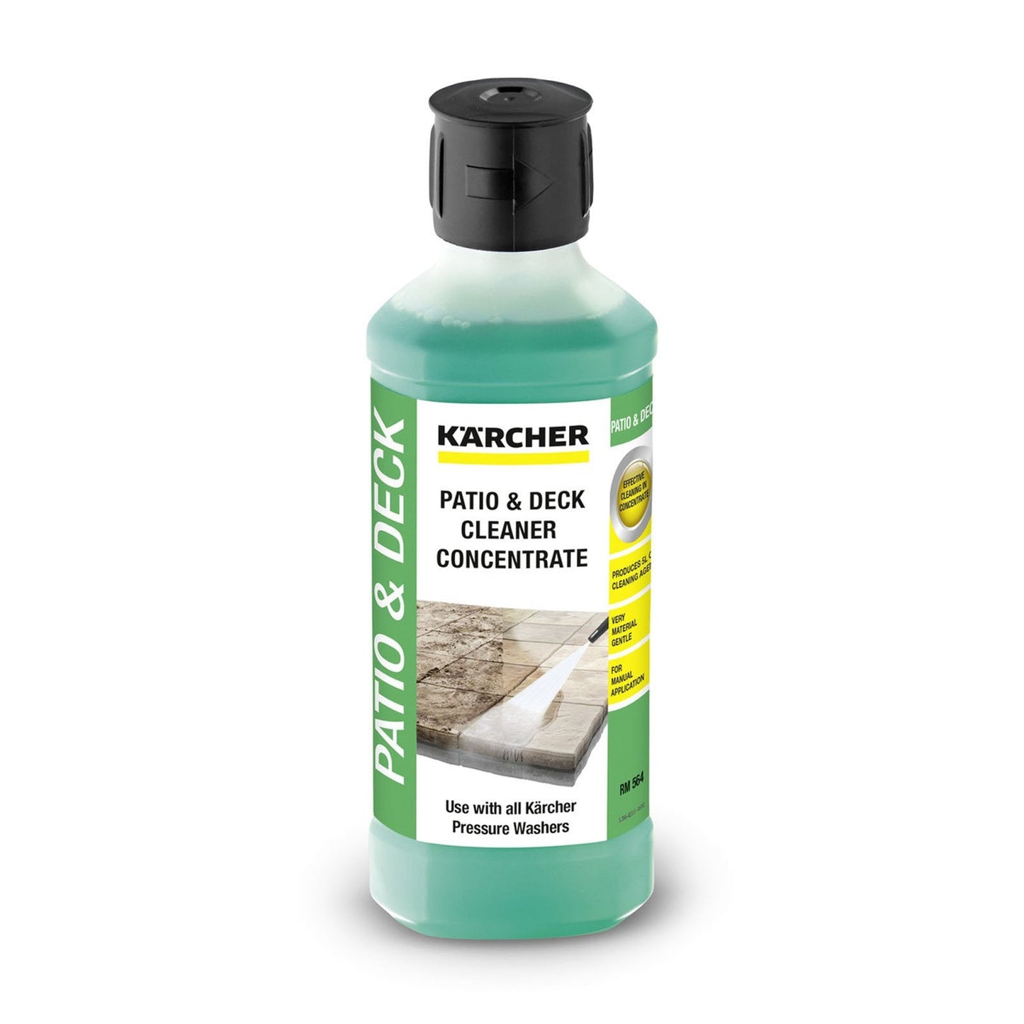 KARCHER Genuine Patio + Deck Pressure Washer Cleaner Detergent Fluid (Mixes up to 5L)