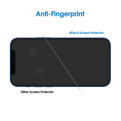 JETech Privacy Screen Protector for iPhone 11 and iPhone XR 6.1-Inch, Anti Spy Tempered Glass Film, 2-Pack