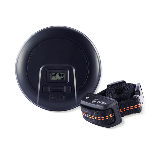 CO-Z Indoor Wireless Pet Barrier with Adjustable Range, Dog Electric Fence for Home, with Transmitter & Rechargeable Shock Training Collar, Pet Gate Keeps 1'6" to 8'6" Areas Off Limits