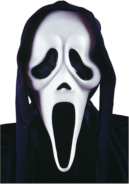 Fun World Ghost Face Mask As Seen In The Movie Scream, Adult