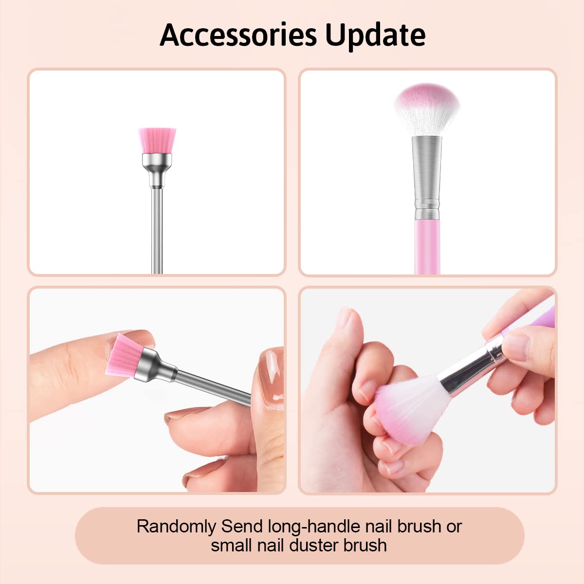 Electric Nail Drill,USB Electric Nail Drill Machine for Acrylic Nail Kit,Portable Electric Nail File Polishing Tool Manicure Pedicure Kit Efile Nail Supplies for Home Salon,Pink