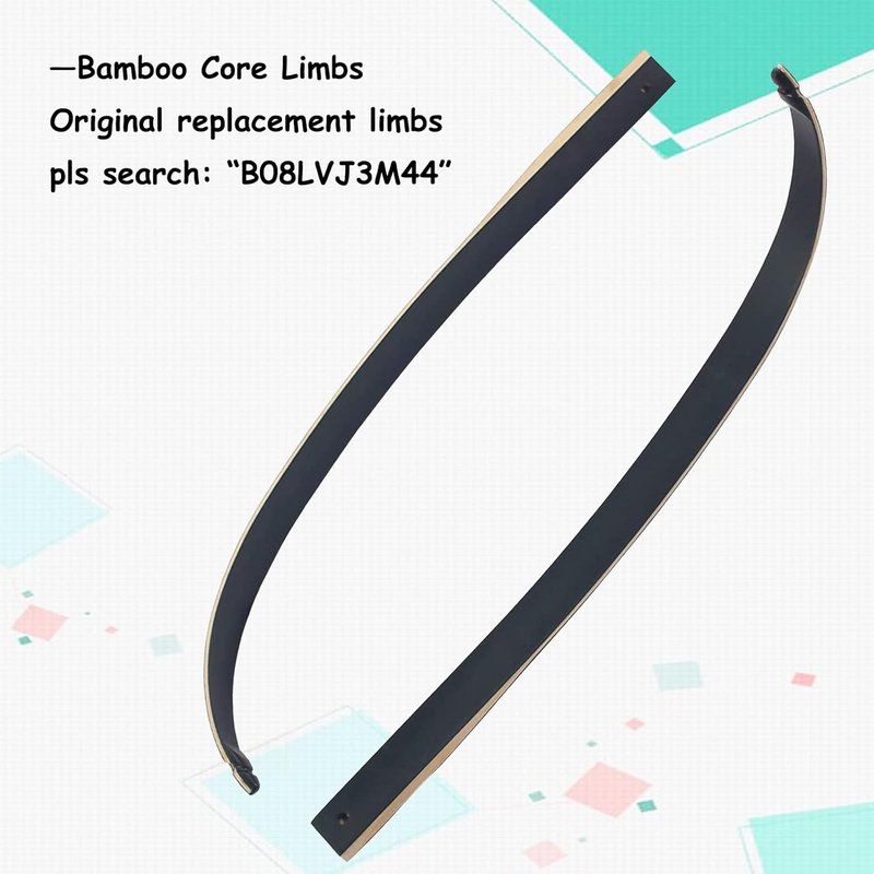 SinoArt 64” Takedown Recurve Bow - Metal Riser, 30-60Lbs, Right-Handed for Archery Hunting