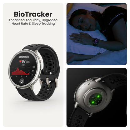 Amazfit Active 2 Sport Smart Watch Fitness Tracker for Android and iPhone, 44mm, 10 Day Battery, Water Resistant, GPS Maps, Sleep Monitor, 160+ Workout Modes, 400 Face Styles, Silicone Strap, Free App