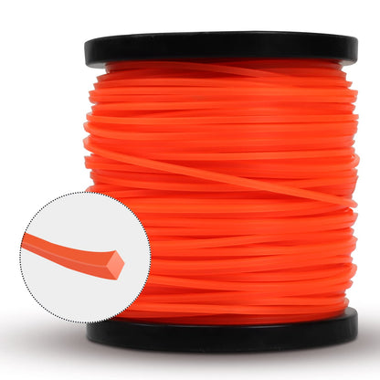 Viabrico String Strimmer Line Heavy Duty 2.4mm, strimmer Wire for Petrol strimmer, 2.4mm-100M-1.7lb-Spool