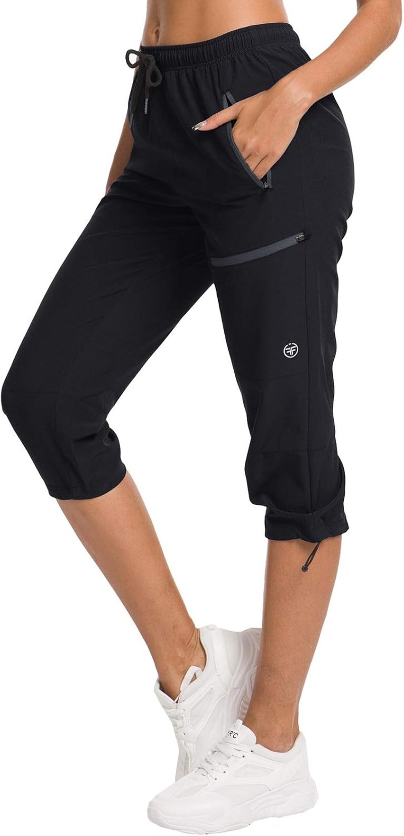 Women's Hiking Capris - Quick Dry Cargo Pants | Water Resistant UPF 50+