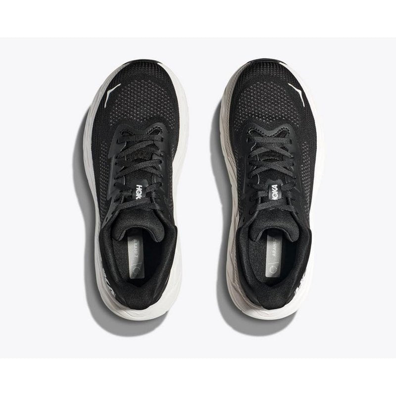 Hoka Women's Arahi 7 Black/White 8 Wide