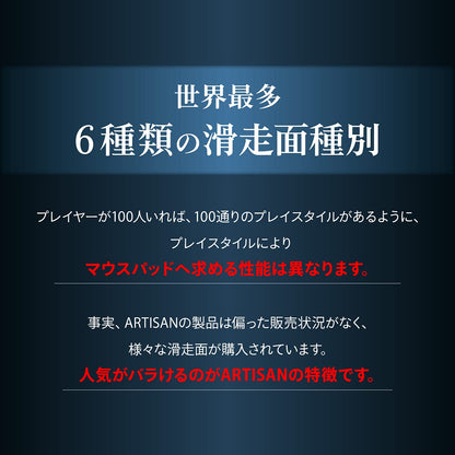 Artisan Ninja FX Zero Mid X-Large Black Gaming Mouse Pad, 19.29 x 16.54 Inches, Polyester