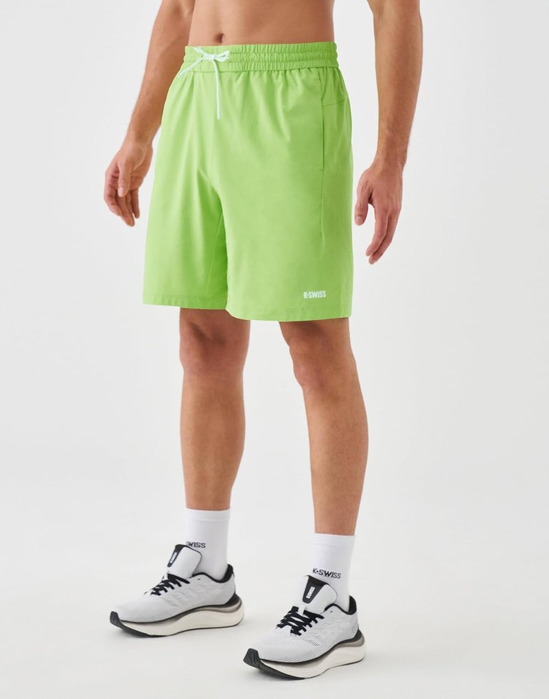 K-Swiss Men's Athletic Running Shorts - Lightweight Breathable Gym & Basketball Shorts | 7" Inseam