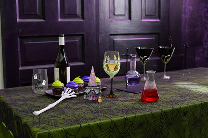 Enesco Jim Shore Heartwood Creek Halloween Witch Way Gnome Figurine, 6.5 Inch, Multicolor