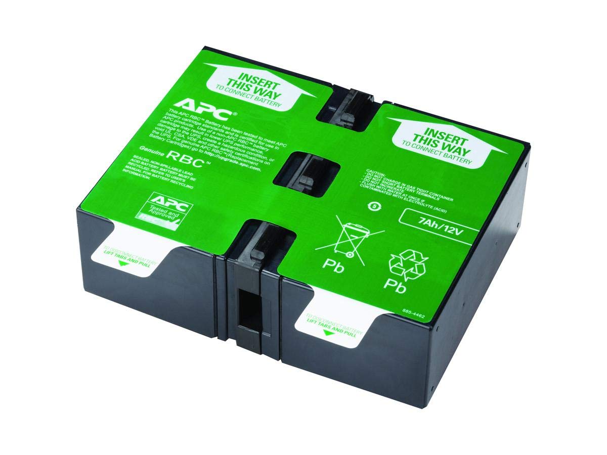 APC UPS Battery Replacement, APCRBC123, for APC UPS Models BR1000G, BX1350M, BN1350G, BX1000G, BX1300G, SMT750RM2U, SMT750RM2UC, SMT750RM2UNC and select others