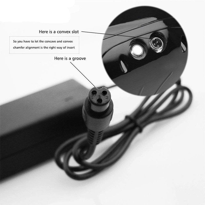 42V 1.5A Charger Input 100-240 VAC 42 Volts for 10S Replacement Charg Battery for Pocket Mod,Dirt Quad,Sports Mod Power Supply Charger (mini 3Prong Inline)