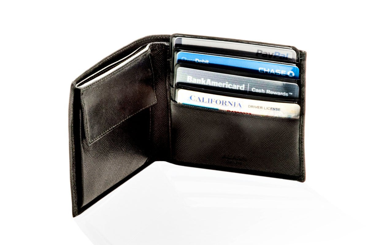 Card Armor Credit Card Holder, 6 Premium RFID Blocking Sleeves with Clear Front for Easy Viewing, Prevent Identity or Financial Theft from High Tech Thieves