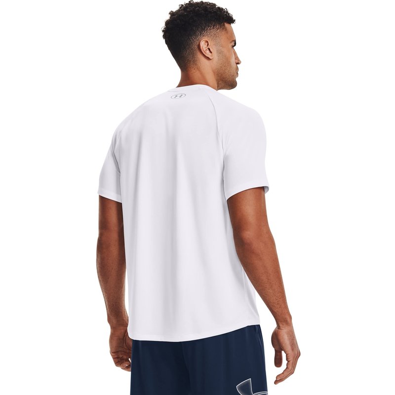 Under Armour Men's UA Tech 2.0 Short Sleeve XXL White