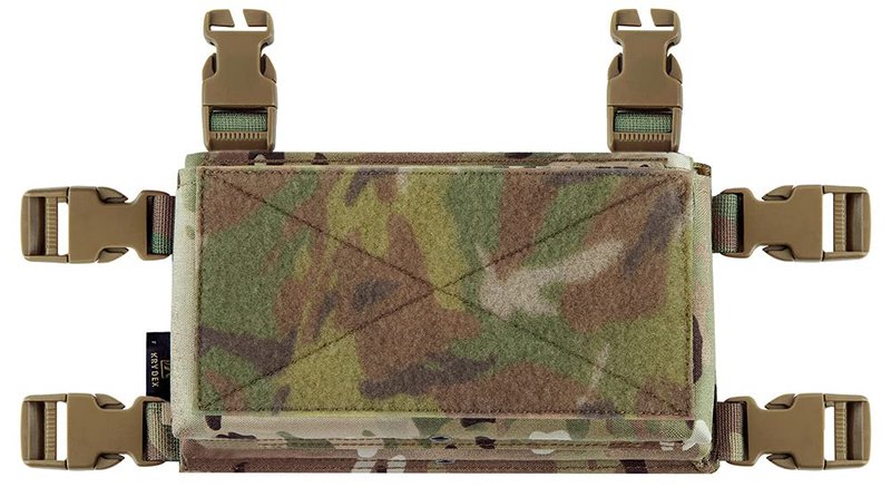 KRYDEX MK3 Placard with Hook Backing for Tactical Vest Chest Rig (MC)