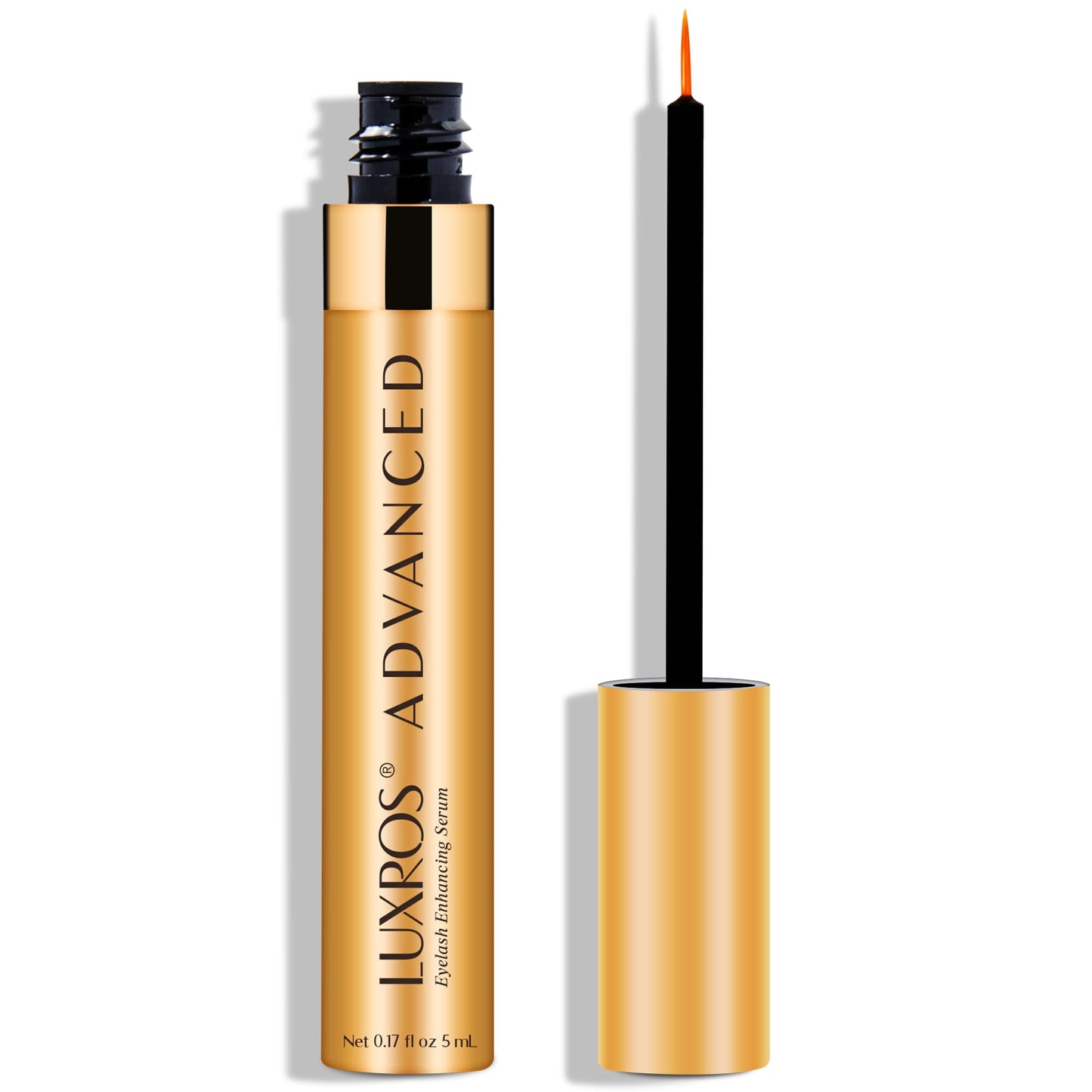 Eyelash Growth Serum 5 mL: Get Thick, Strong Lashes in Just 3-4 Weeks with Our Plant-Based Eyelash Enhancer Serum - No Parabens - Made in USA