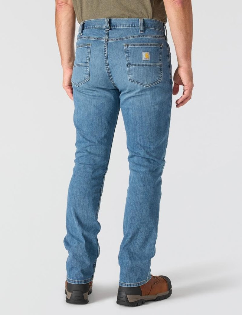 Carhartt Men's Rugged Flex® Relaxed Straight Jeans - Durable Comfort & Flexibility