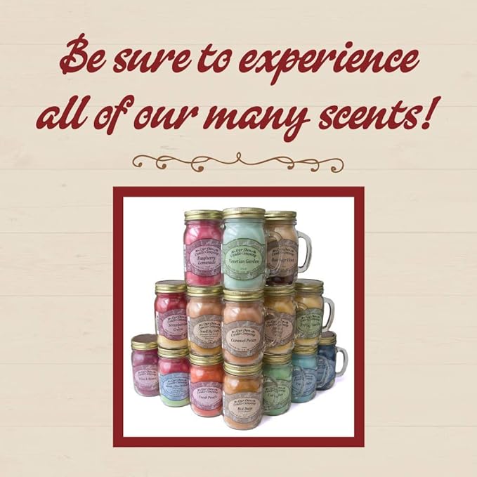 Tropical Paradise Scented Mini Mason Jar Candle by Our Own Candle Company, 3.5 Ounce (4 Pack)