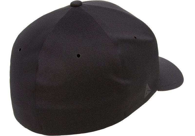 Flexfit Men's Delta Seamless Baseball Cap, Black, Small-Medium
