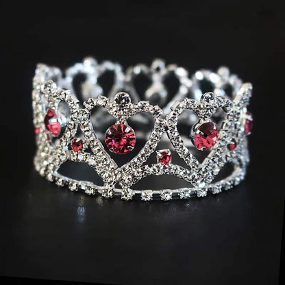 Infant Baby Girl Boy Crown Photo Shoots Headband for Newborn Crystal Princess Party Headwear Photography Props