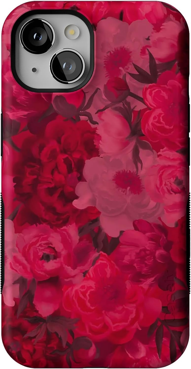 Casely iPhone 13 Case | Be Mine | Tiny Hearts | Compatible with MagSafe | Bold Protective Case Design
