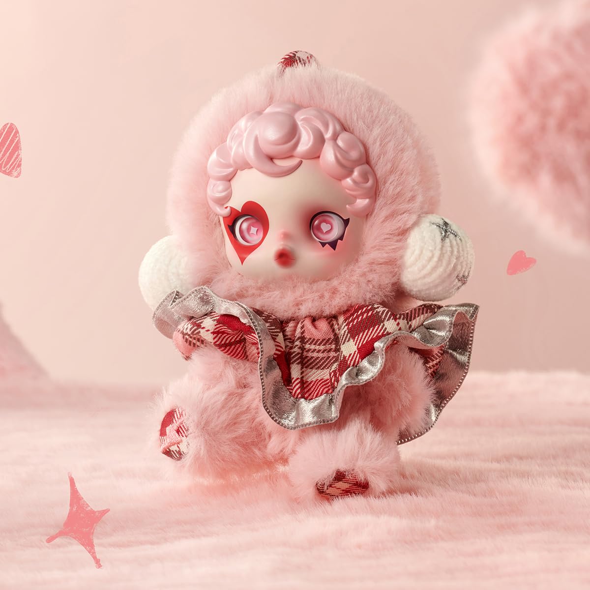 POP MART SKULLPANDA Winter Symphony Series Plush 1Box Premium Design Gifts for Women Fan-Favorite Collectible Chic Art Toy Action Figure