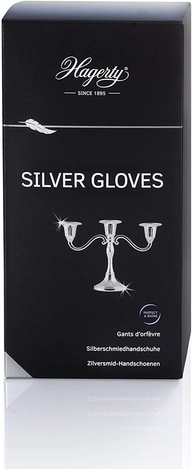 Hagerty Silver Gloves - Black, A102211