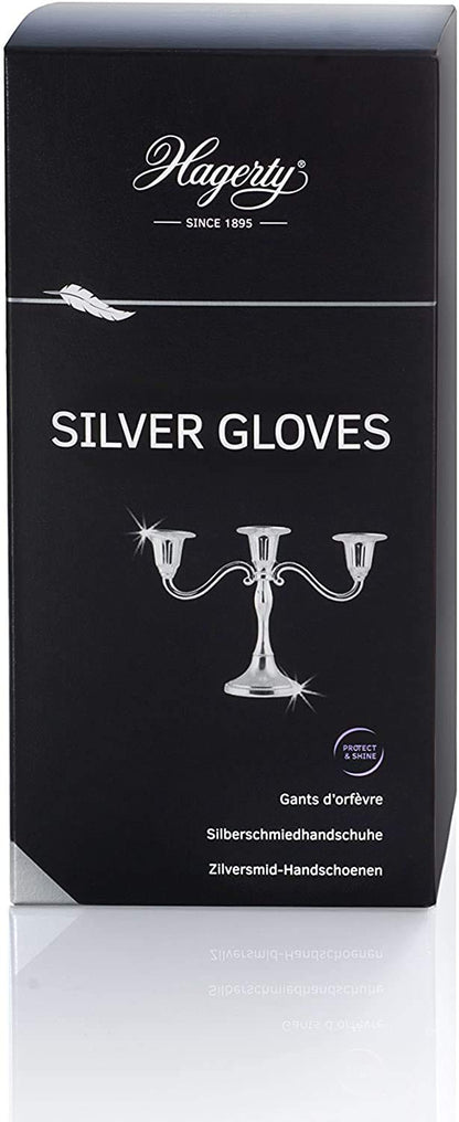 Hagerty Silver Gloves - Black, A102211