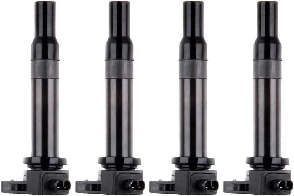 ECCPP 3 ignition coils with 3 iridium Spark Plugs,UF808,coils packs,for Smart Fortwo 2016-2017 0.9L‎224332428R,UF-808