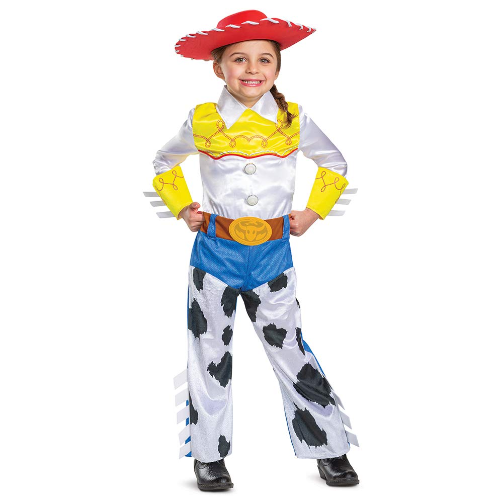 Disguise Disney Pixar Jessie Toy Story 4 Deluxe Girls' Costume Multi, Small (Ize/4-6X)