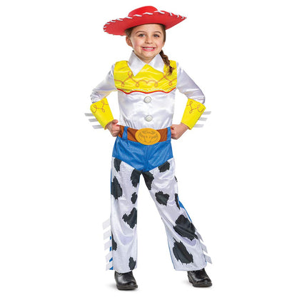 Disguise Disney Pixar Jessie Toy Story 4 Deluxe Girls' Costume Multi, Small (Ize/4-6X)