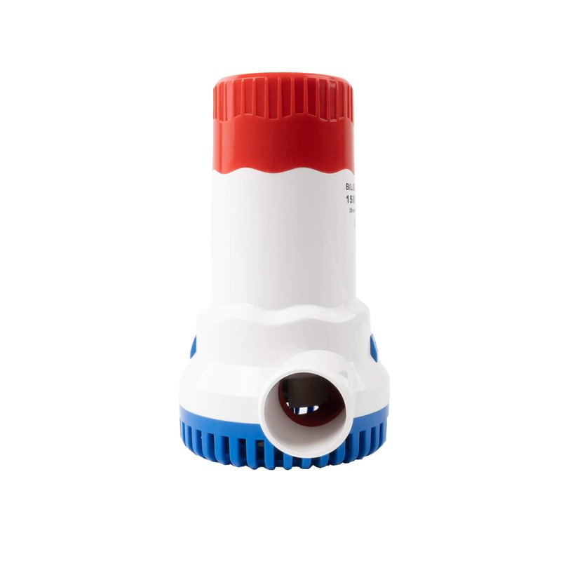 Sanuke Bilge Pump for Boat 12V 1500GPH Submersible Marine Pump for Portable Boat Accessories，Low Noise Electric with float switch