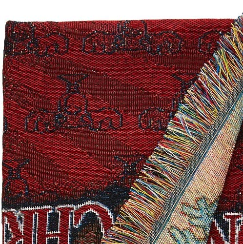 Northwest National Lampoons Christmas Vacation Woven Tapestry Throw Blanket, 48" x 60", Pile of Gifts