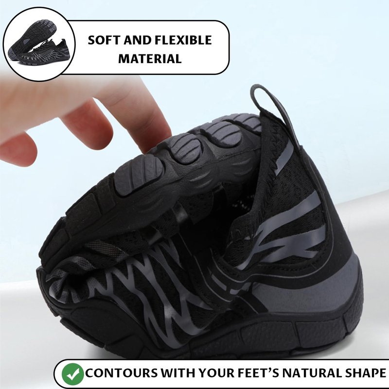 2026 New Barefoot Shoes for Women Mens,Hiking Barefoot Shoes Womens Footwear,Comfortable & Non-Slip Barefoot Vitality Shoe Women's Athletic Footwear,Wide Toe Box Water Shoe for Women Men Pink