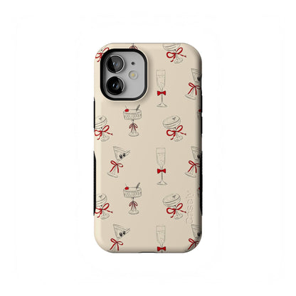 Casely iPhone 17 Pro Max Case | On The Dot | Maroon Polka Dot | Compatible with MagSafe | Bold Protective Design