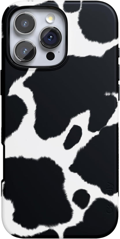 Casely iPhone 16 Pro Case | Fit Check | Neutral Checkerboard | Compatible with MagSafe | Bold Protective Design
