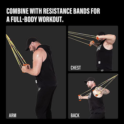 LECARDIO Handles for Resistance Bands, for Pull Up Assistance Bands, Protect Your Hands from Injury