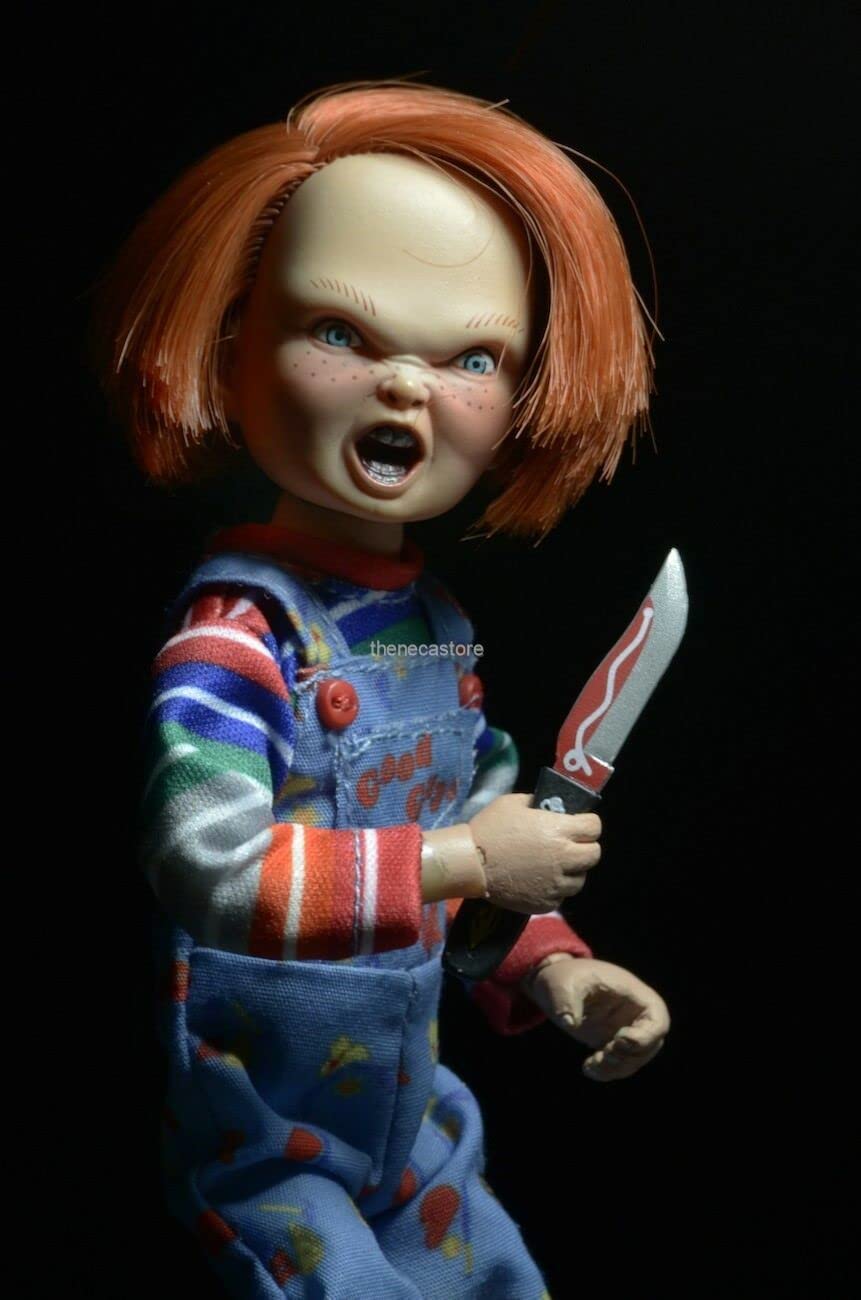 Chucky – 8” SCALE Clothed Retro Style Action Figure - Chucky - NECA