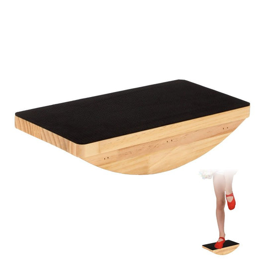 Cheer Balance Trainer, Wooden Cheer Flyer Stand, Cheer Stand for Cheerleading Flyer Balance, Cheer Flyer Stand Balance and Flexibility Trainer for Flexibility Core Strength (For beginners)