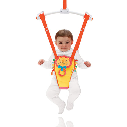 Munchkin Bounce and Play Door Frame Baby Bouncer | Adjustable Height Door Bouncer Jumper Padded | Multicolour
