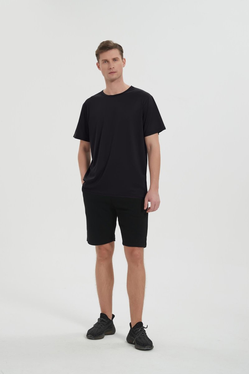 5 Pack Mens Active T-Shirts Crew Neck Athletic Short Sleeve Tops Moisture Wicking Running Tee Tops