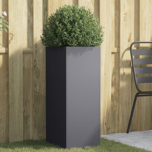 YAFF Planter Anthracite Cold-rolsteel Medium Durable Planter,Pots & Planters-841573